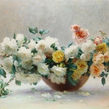 Схема вышивки «цветы»