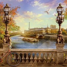 Схема вышивки «Париж»