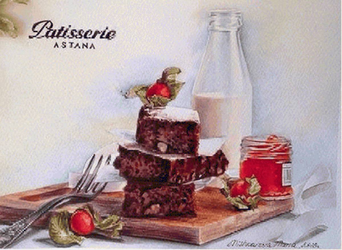 ВКУСНЫЙ ЗАВТРАК - натюрморт, еда - предпросмотр