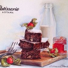 Схема вышивки «ВКУСНЫЙ ЗАВТРАК»