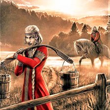 Схема вышивки «Vstrecha»