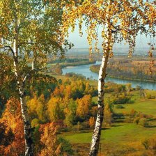 Схема вышивки «природа»