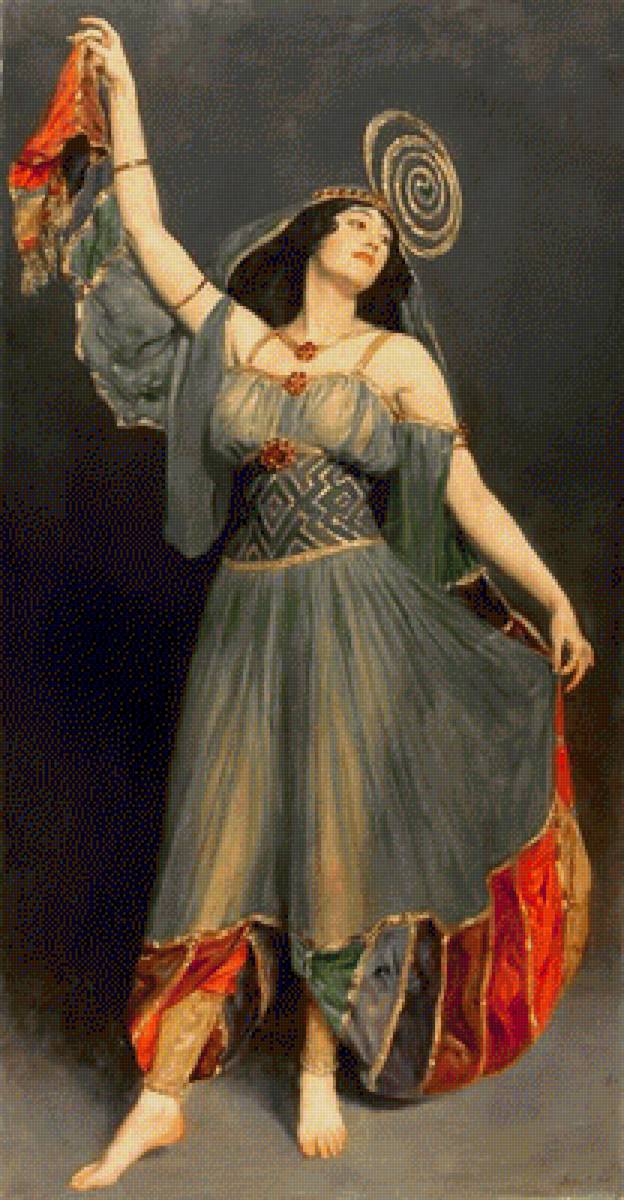 Саломея - художник-прерафаэлит, джон кольер - предпросмотр