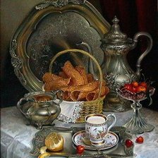 Схема вышивки «Натюрморт Дмитрия Власова»