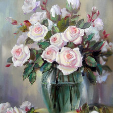 Схема вышивки «Boque de rosas»