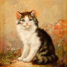 Схема вышивки «Барышня»