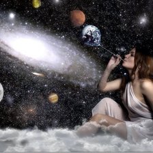 Схема вышивки «Загадка вселенной»