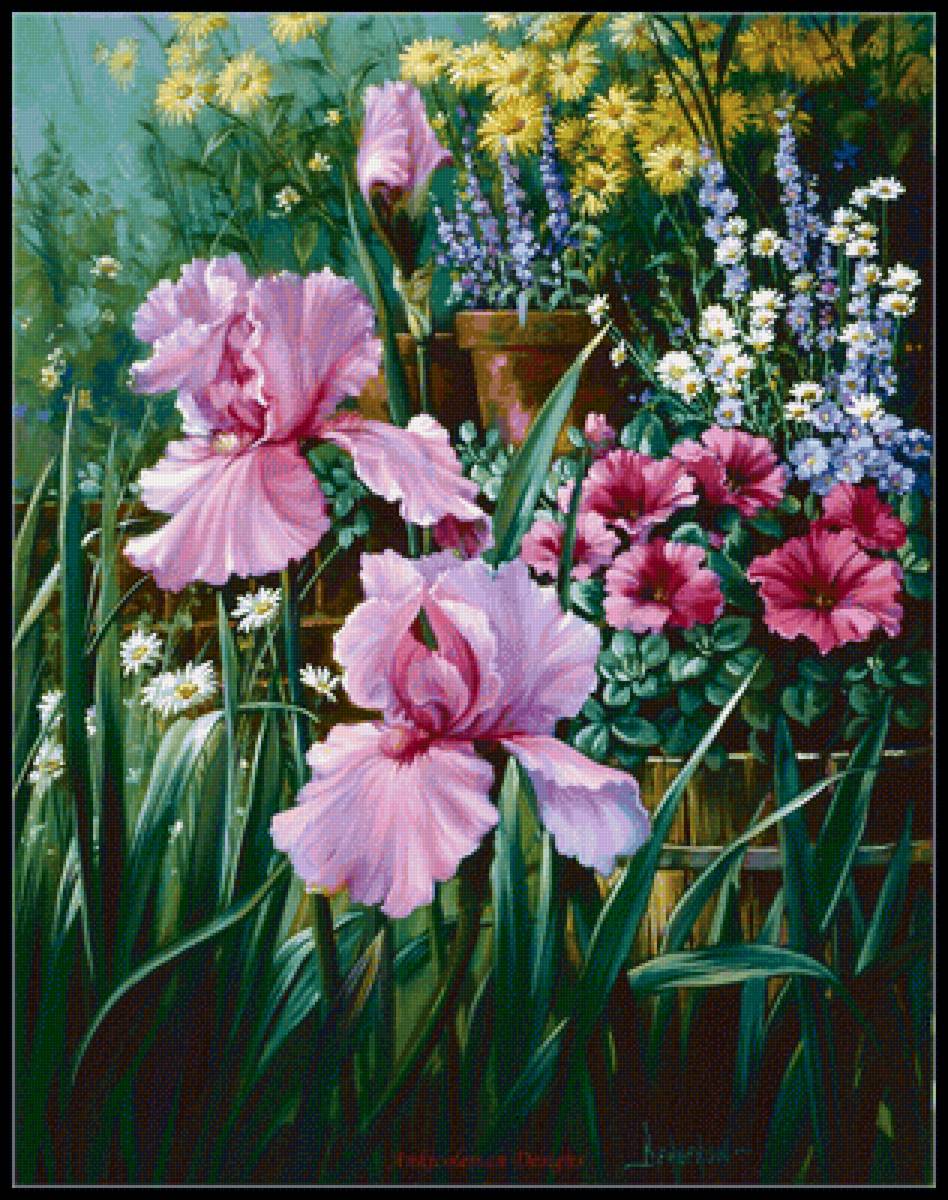 садовая фантазия - цветы - предпросмотр