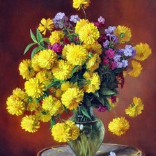 Схема вышивки «Boque de flores.»