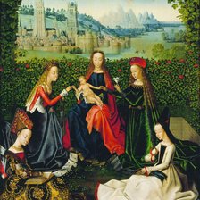 Схема вышивки «Картины Средневековья»