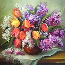 Схема вышивки «букет»