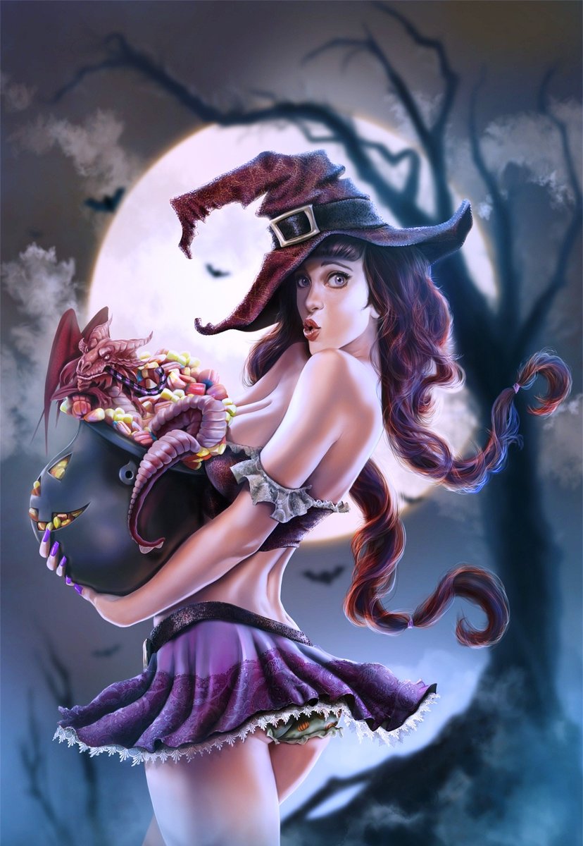 ведьмочка - ведьма - оригинал