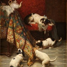 Схема вышивки «На последней секунде»