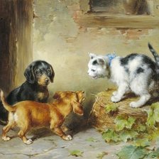 Схема вышивки «Критический момент»