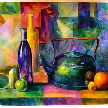 Схема вышивки «Pintura,»