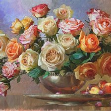 Схема вышивки «Boque de rosas»