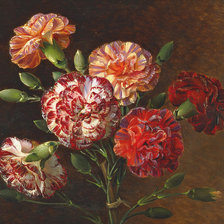 Схема вышивки «Buque, de cravos.»