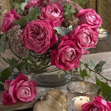 Схема вышивки «цветы»