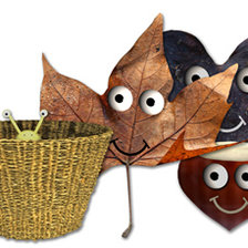 Схема вышивки «castanyas a la tardor»