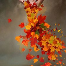 Схема вышивки «Осень»