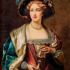 Схема вышивки «Дворянка.»