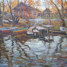 Схема вышивки «Глубокая осень»