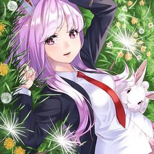 Схема вышивки «Девушка»