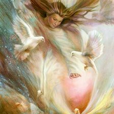 Схема вышивки «Ангел»