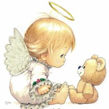 Схема вышивки «Ангелочек»