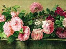 Схема вышивки «цветы»