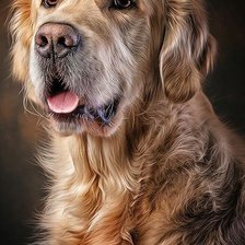 Схема вышивки «PERRO»