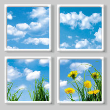 Схема вышивки «Лето за окном»