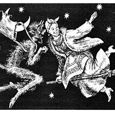 Схема вышивки «Ночь перед Рождеством»