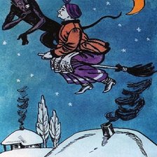 Схема вышивки «Ночь перед Рождеством»