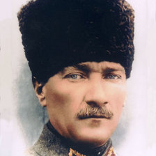 Схема вышивки «Mustafa Kemal Ataturk»
