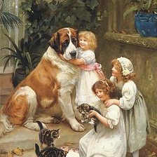 Схема вышивки «друзья»