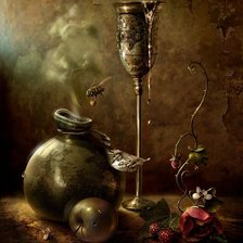 Схема вышивки «РЕЦЕПТ №1.ПРО ЯДОНОСНУЮ ПЧЕЛУ.»