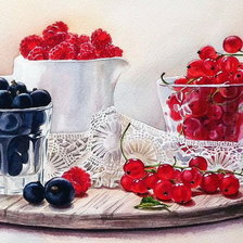 Схема вышивки «Ягодное ассорти»