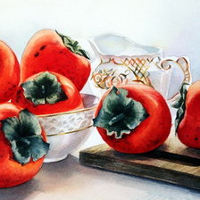 Схема вышивки «Хурма»