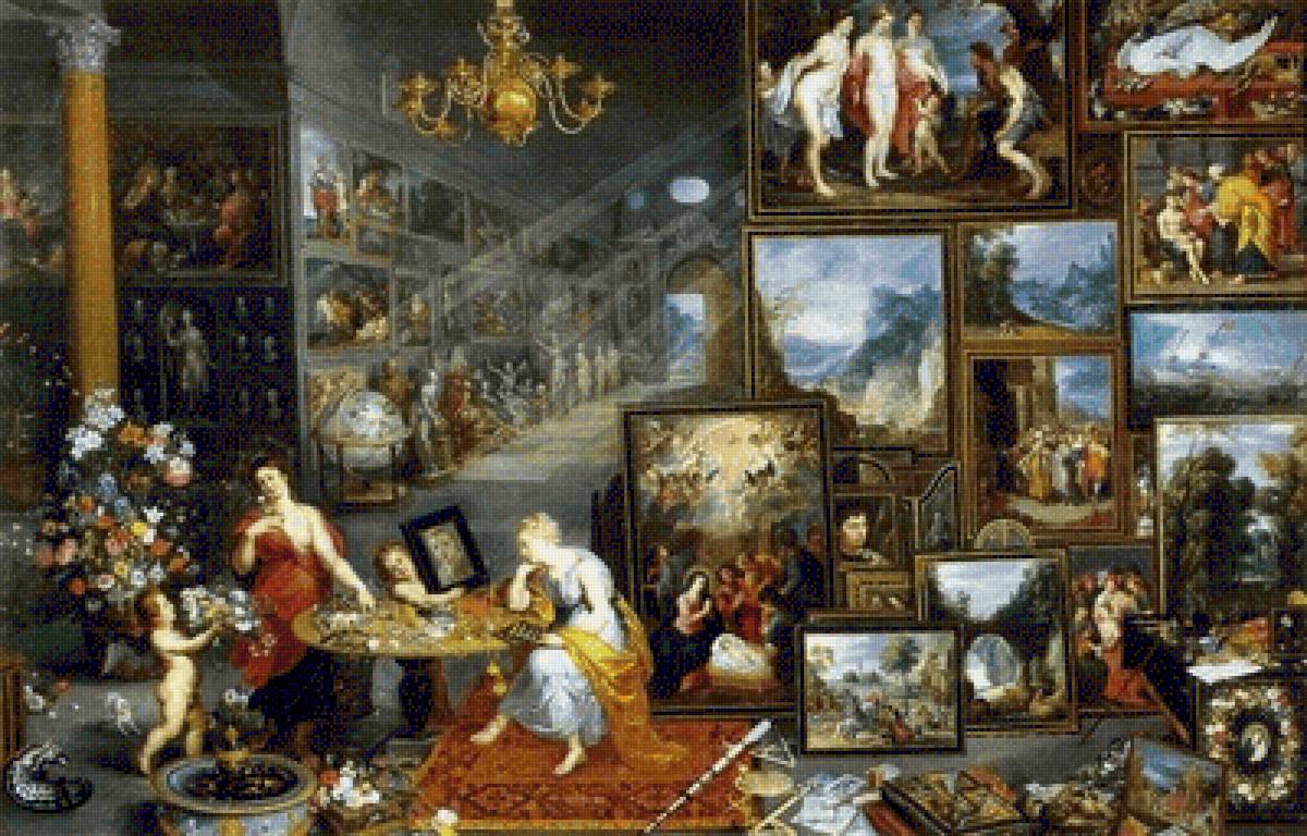 Jan Bruegel - painting, jan bruegel - предпросмотр