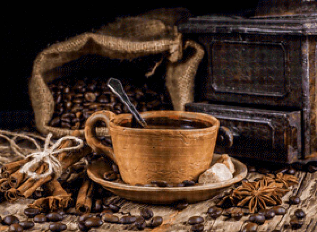 Кофе - натюрморт, кофе - предпросмотр