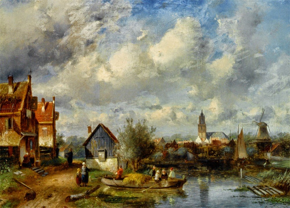 Leikert - leikert, painting, dutch - оригинал