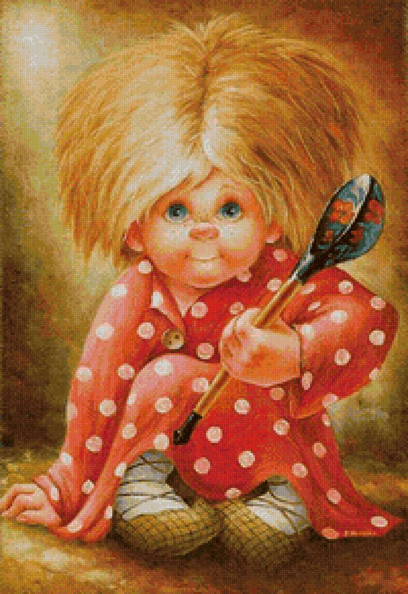 Кузька - дети, дом, персонажи - предпросмотр