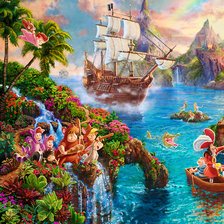 Схема вышивки «Питер Пен 2»