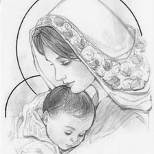 Схема вышивки «МАДОНА»