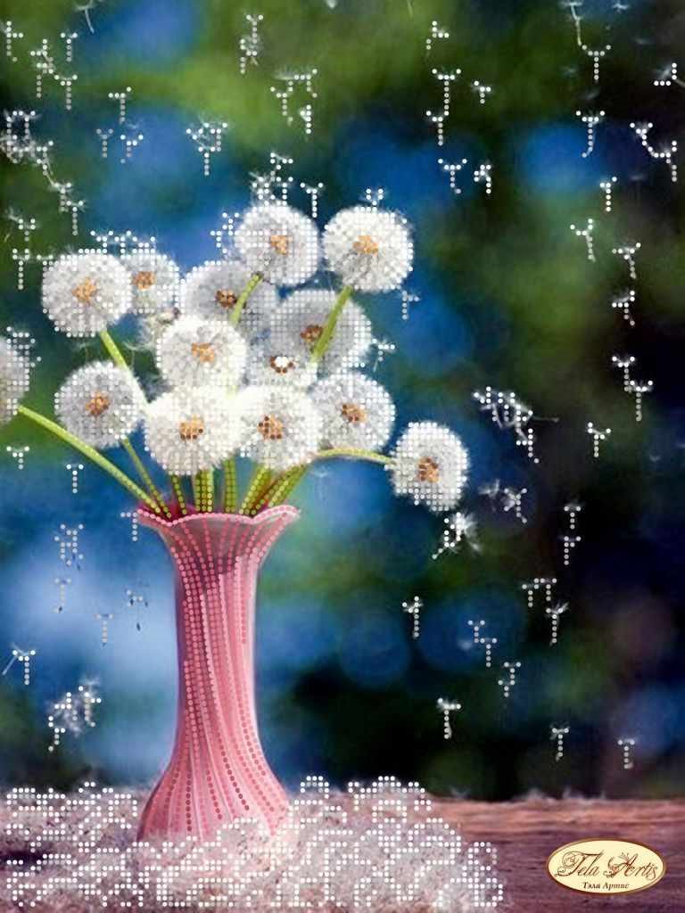 одуванчики - цветы - оригинал