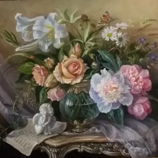 Схема вышивки «букет»