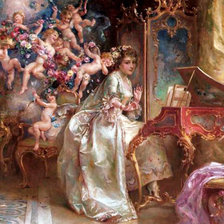 Схема вышивки «Painting»