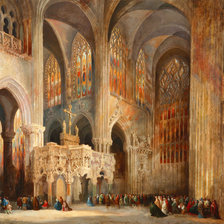 Схема вышивки «Painting»