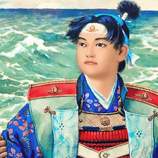 Схема вышивки «MOMOTARO»